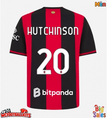 AC Milan Omari Hutchinson #20 Replica Home Stadium Shirt 2026-27 Short Sleeve